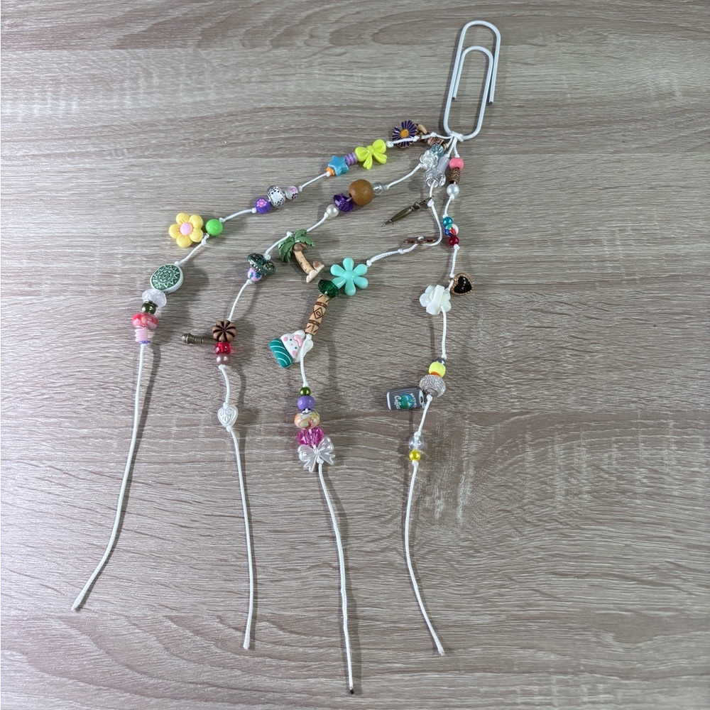 Junk Journal Charm Paperclip Bookmark
